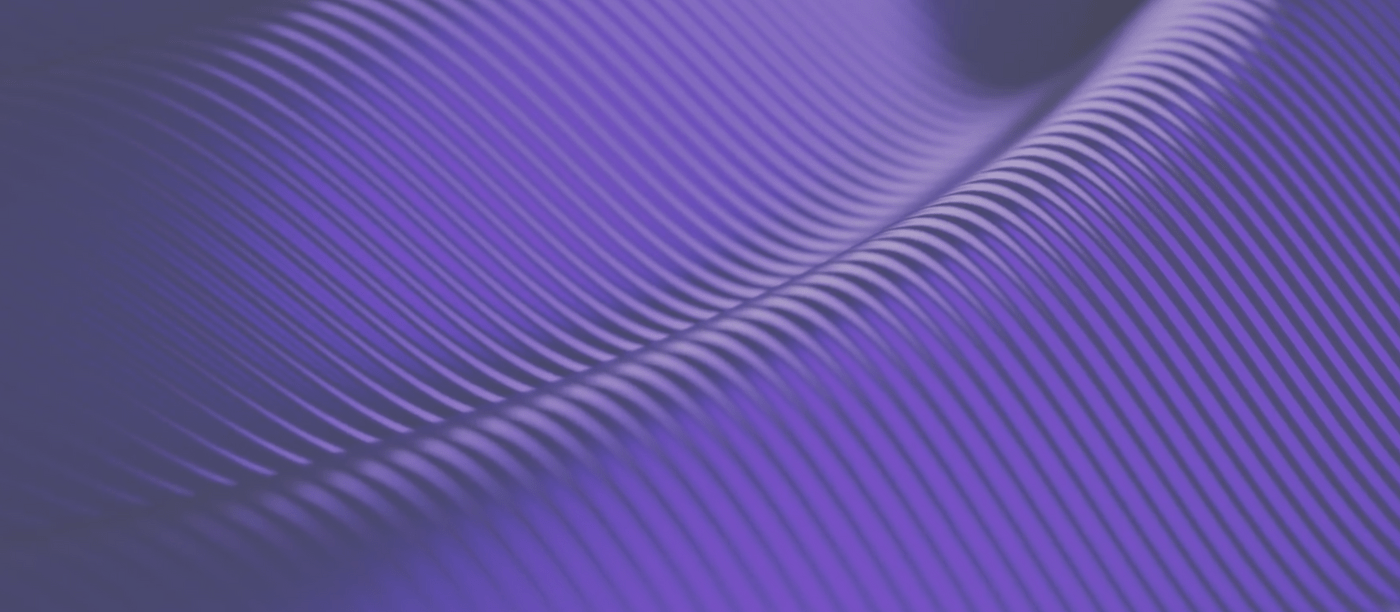 Purple ripple graphic