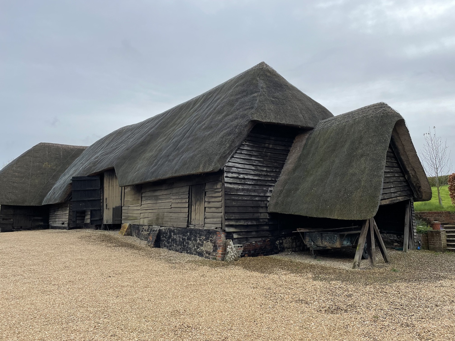 Medieval cruck frame rca