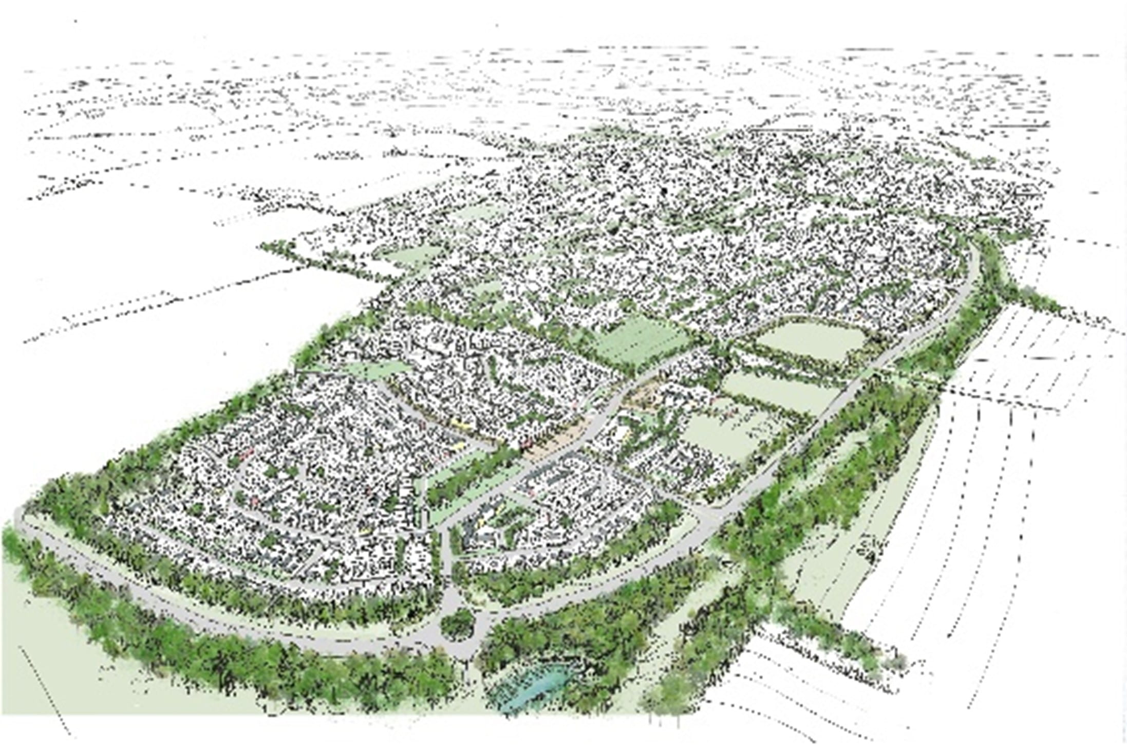 Strategic development scheme in Wantage