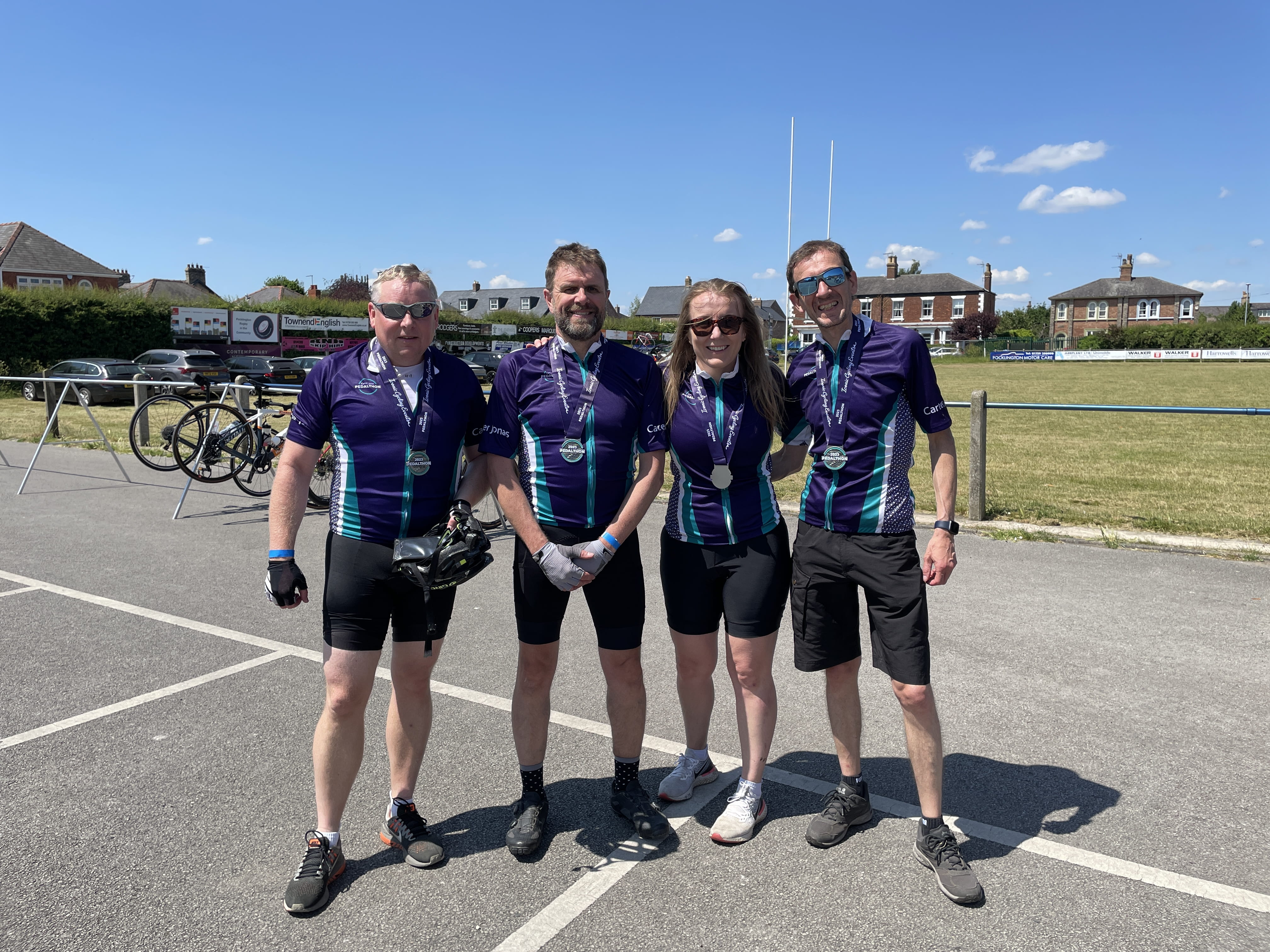 Participants of the Carter Jonas Pedalthon 2023