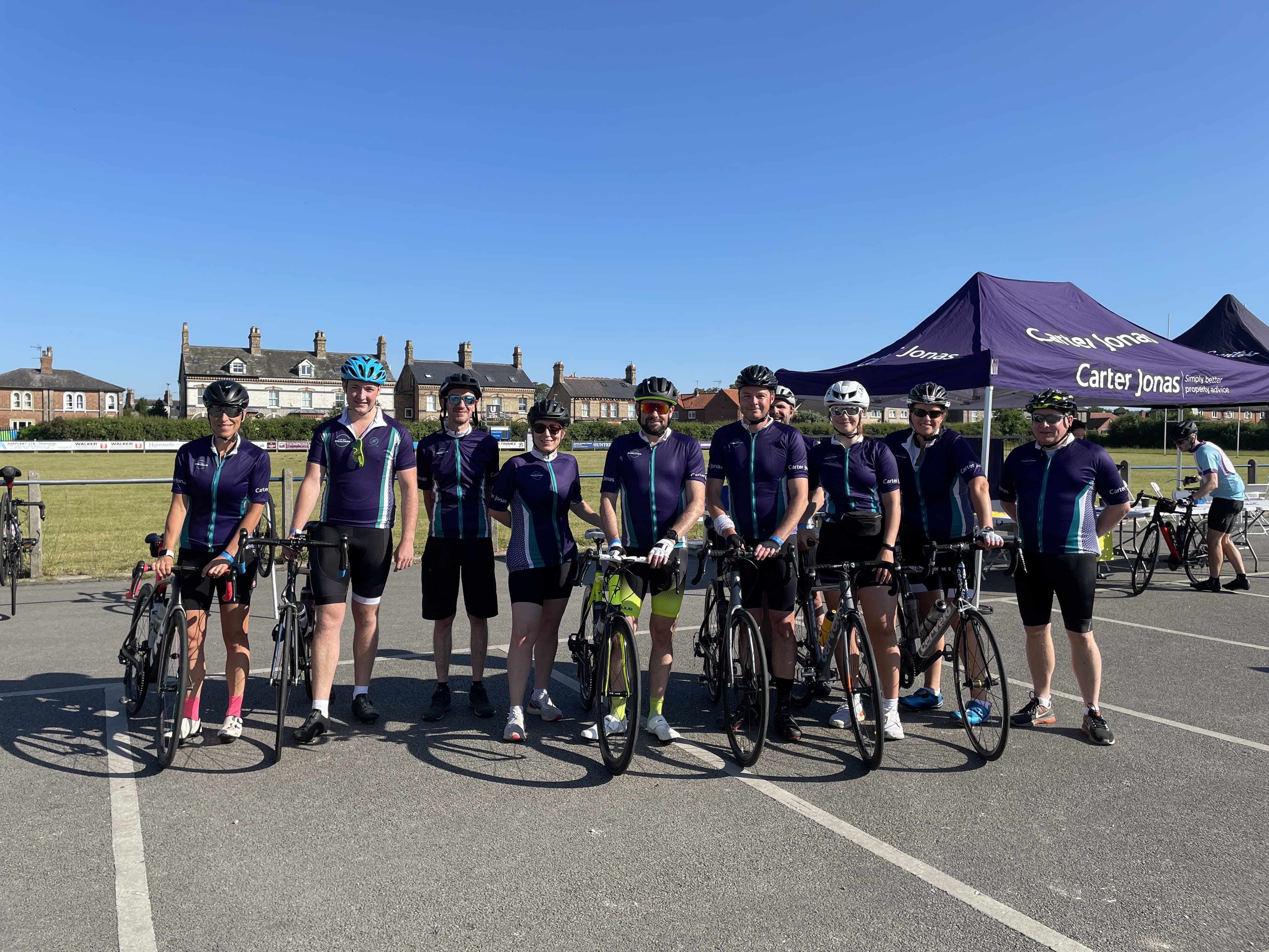 Carter Jonas Pedalthon 2023 team