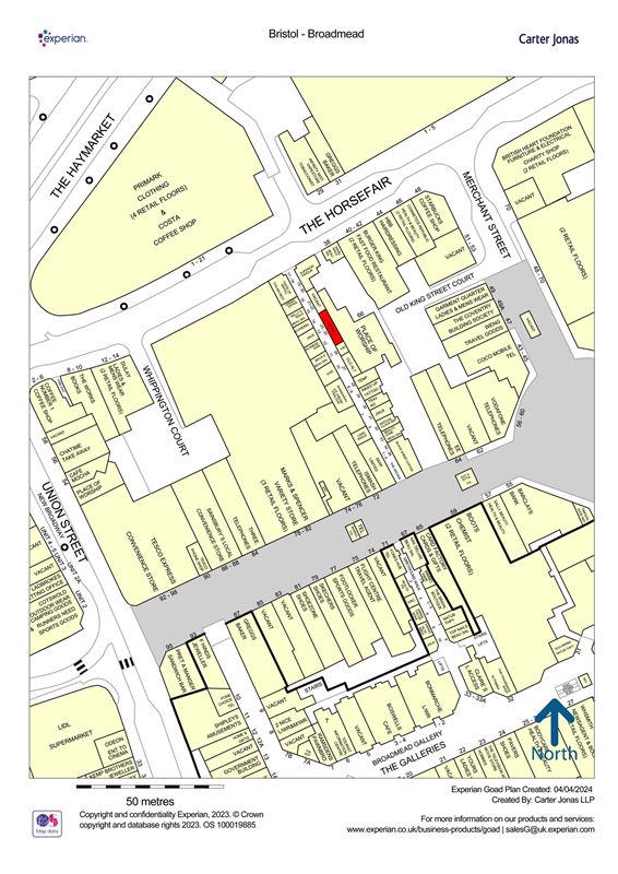 332 Sq Ft , 23-25 The Arcade BS1 - Under Offer