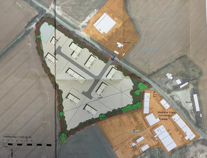 5.5 acres , Commercial Development Land, Reach Road CB25 - Available