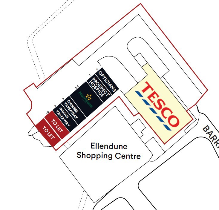 735 to 1,437 Sq Ft , 1- 2 Ellendune Shopping Centre SN4 - Available
