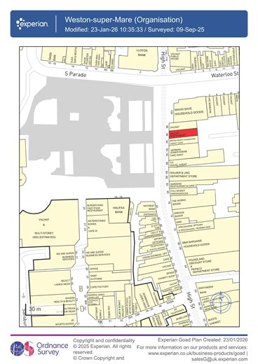 94.9 Sq M , 96 High Street BS23 - Available