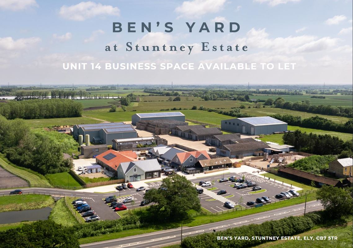 310 Sq Ft , 14 Bens Yard, Soham Road CB7 - Available