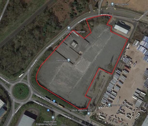 8.6 acres , Land Off Rowan Way, Hams Hall Distribution Park B46 - Available