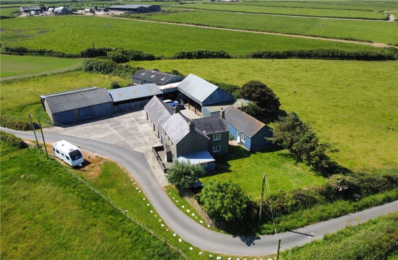 6 acres House, Tudweiliog, Pwllheli LL53 - Available
