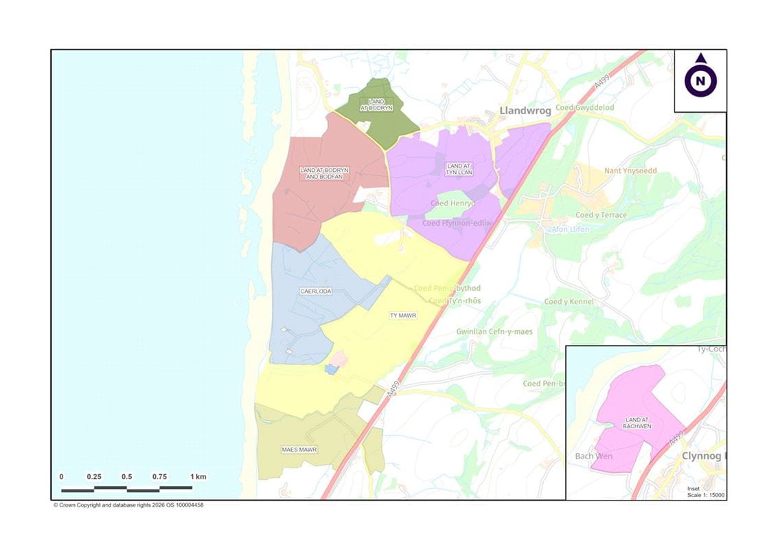 901 acres Country Estate, Caernarfon, Gwynedd LL54 - Available