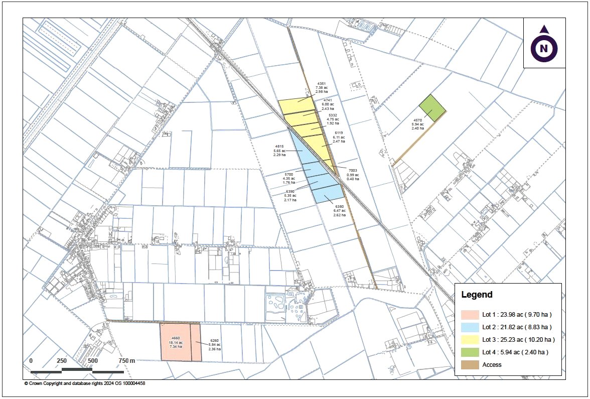 5.9 acres Land, Land At Pymoor - Lot 4, Main Drove, Little Downham CB6 - Available