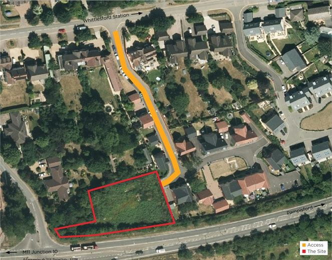 0.4 acres , Moorfield Road, Whittlesford CB22 - Sold STC