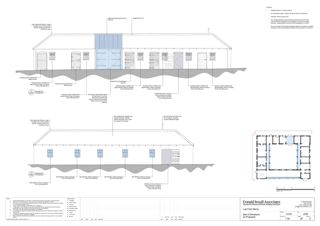 bedroom house, Residential Development Opportunity, Low Farm Barns YO26 - Available