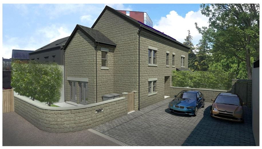  bedroom development plot, Franklin Mews, 33a Franklin Road HG1 - Available