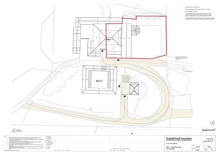  bedroom house, Barn 1, Low Farm Barns, Thorpe Underwood YO26 - Available
