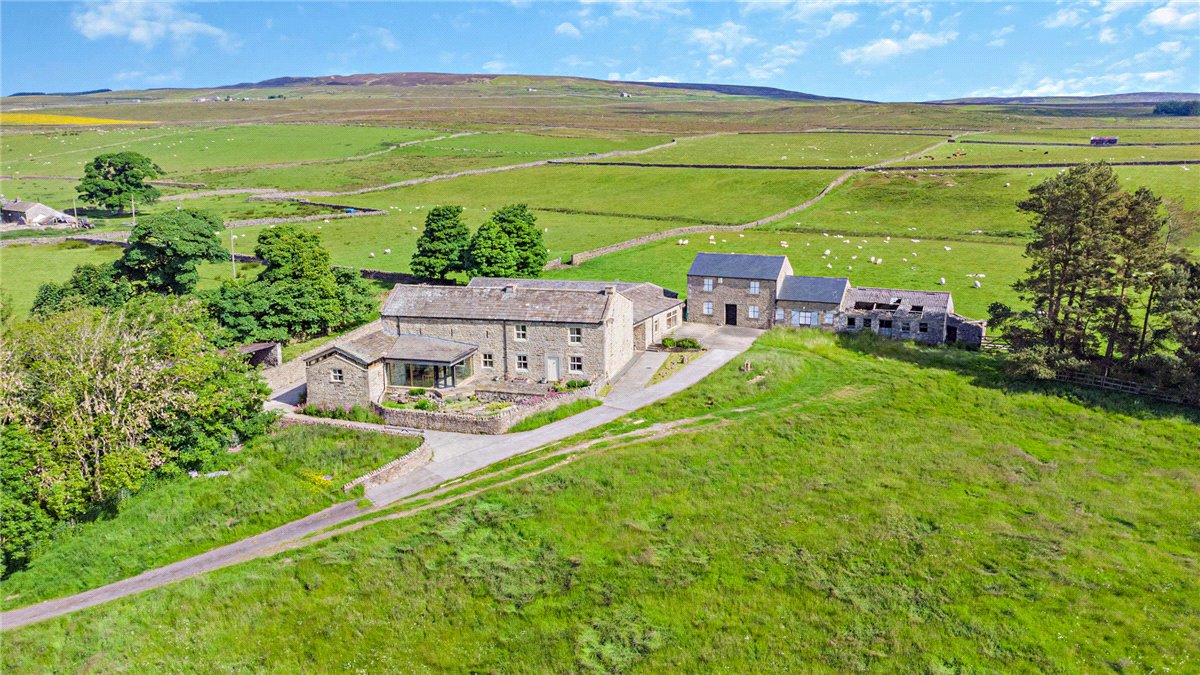 43.3 acres House, Foggerthwaite, Eggleston DL12 - Sold