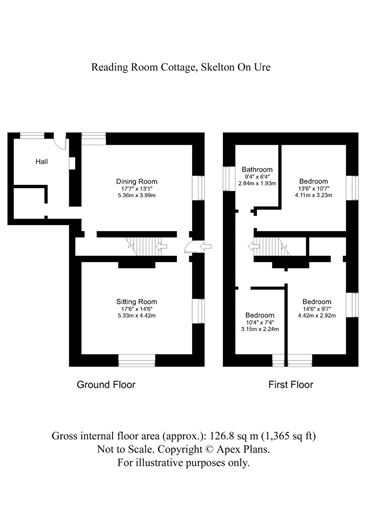 3 bedroom house, Reading Room Cottage, Skelton-on-Ure HG4 - Let Agreed