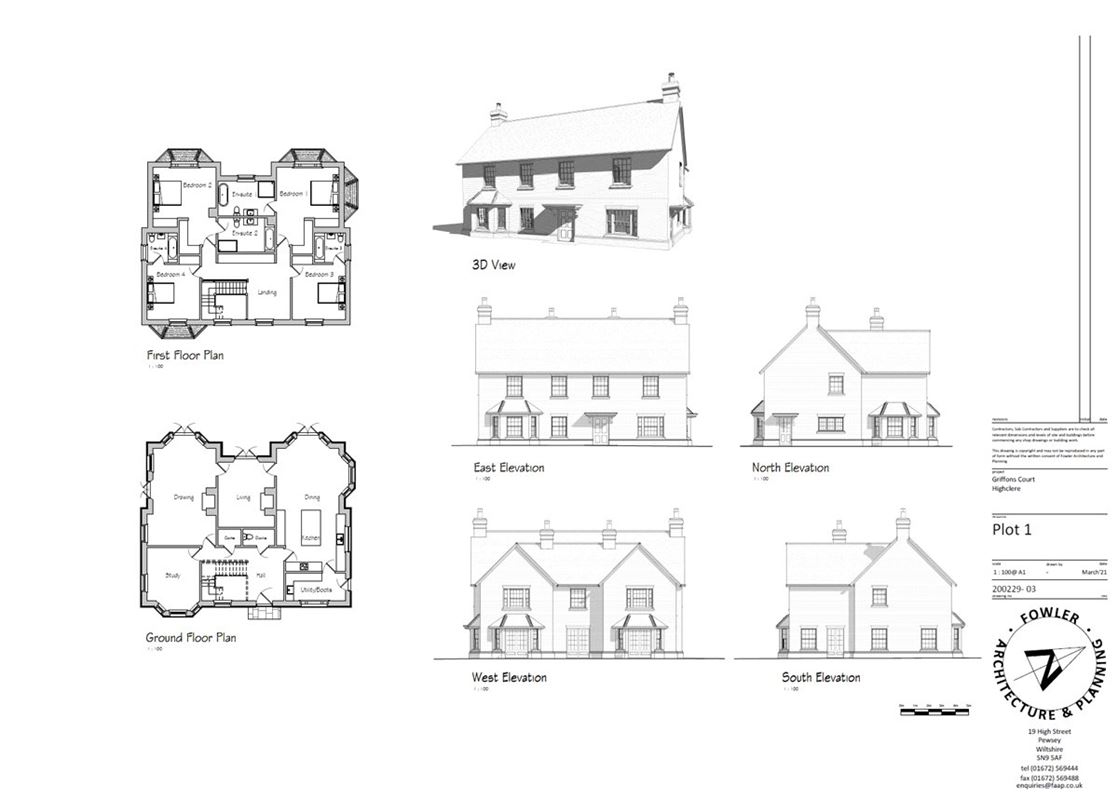  bedroom development plot, Andover Road, Highclere RG20 - Available