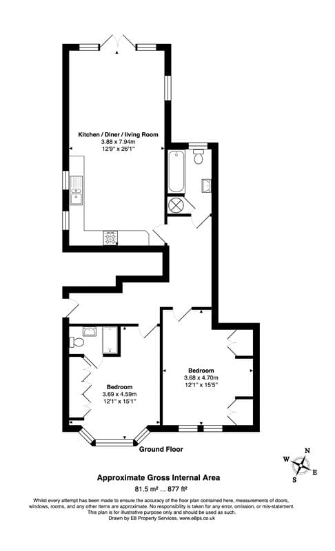 Flat A Floorplan