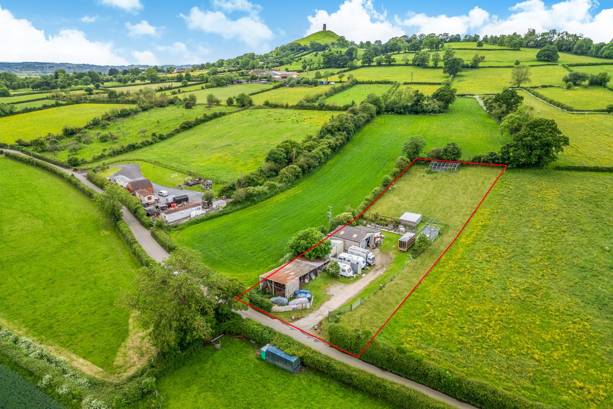 0.96 acres Land, Wick Lane, Glastonbury BA6 - Available