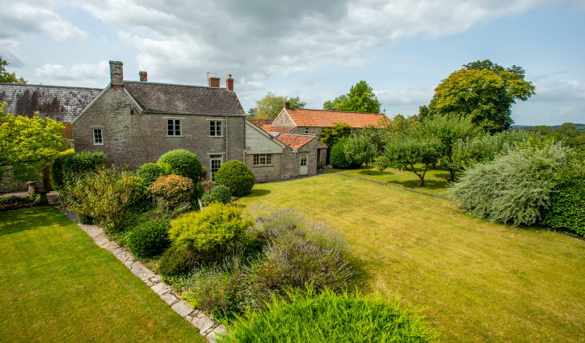 60 acres House, Manor Farm, Alhampton BA4 - Sold