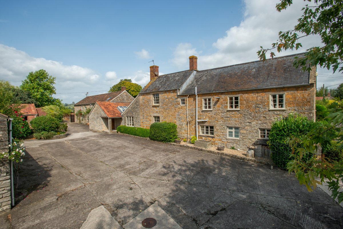60 acres House, Manor Farm, Alhampton BA4 - Sold
