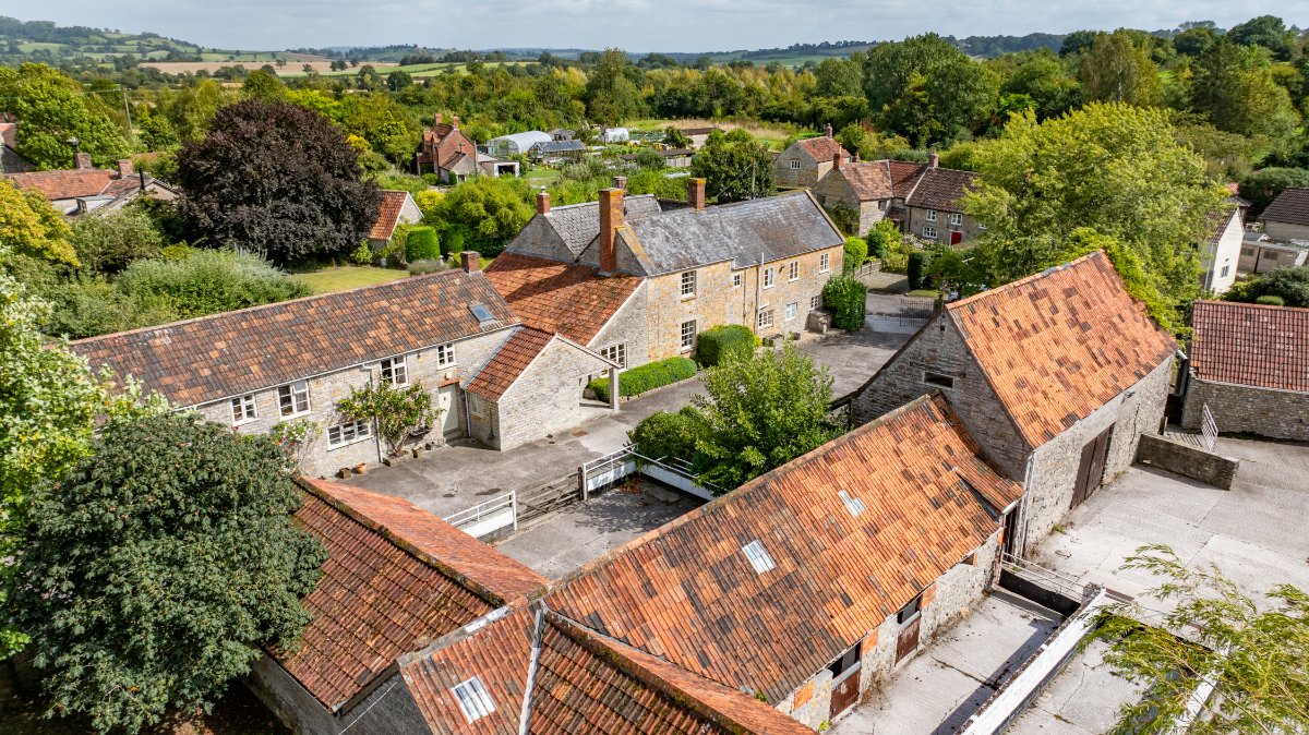 60 acres House, Manor Farm, Alhampton BA4 - Sold