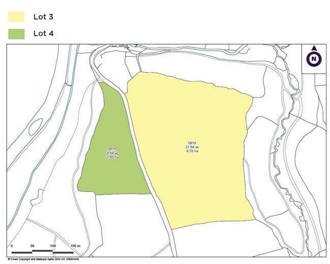 21.6 acres Land, Lot 3: Land To South Of Chope’s Bridge, Weare Giffard EX39 - Available