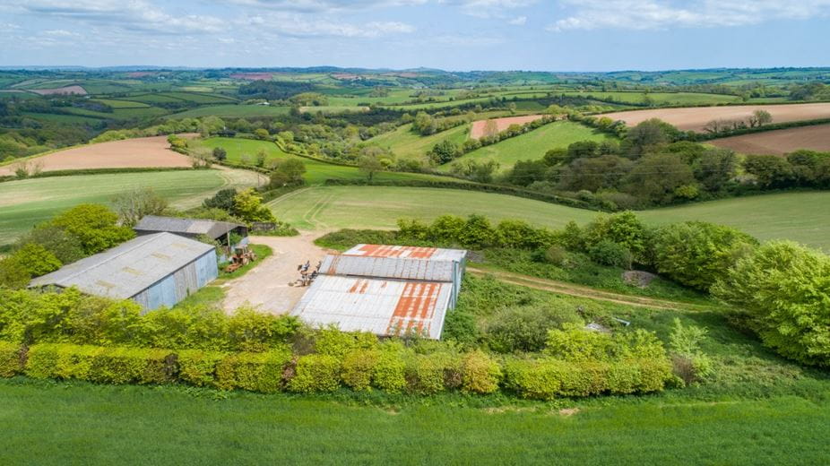 0.94 acres Farm, Halwell, Totnes TQ9 - Available