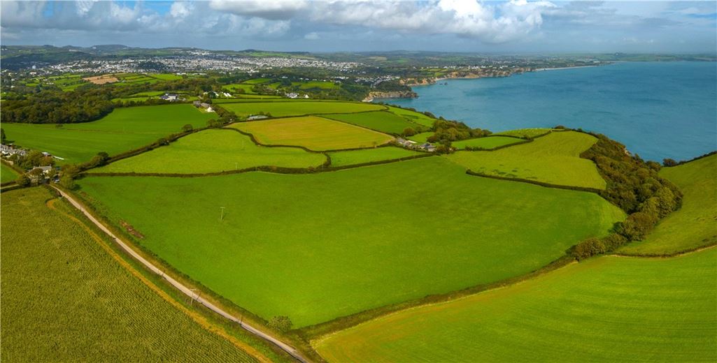 104.2 acres Land, Porthpean, St. Austell PL26 - Sold