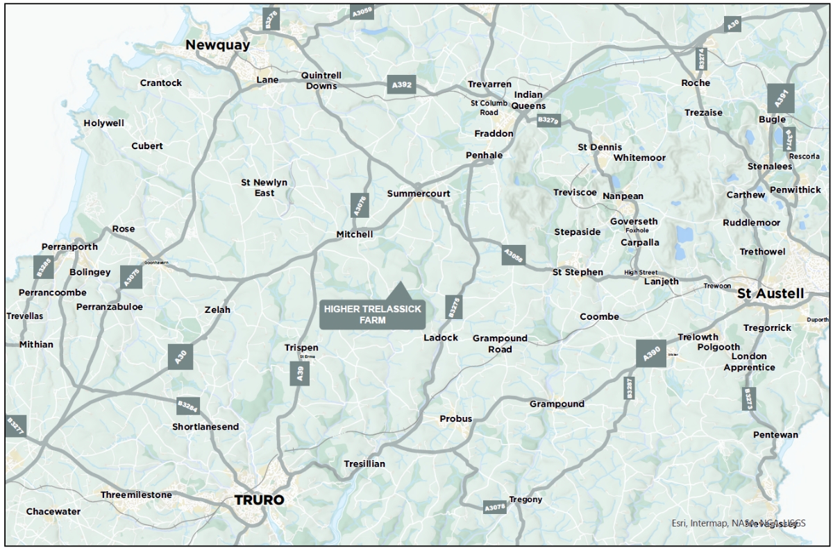 5 bedroom house, Ladock, Truro TR2 - Available