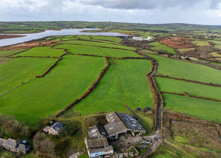 124.3 acres Farm, Carnmenellis, Nr Stithians TR16 - Available