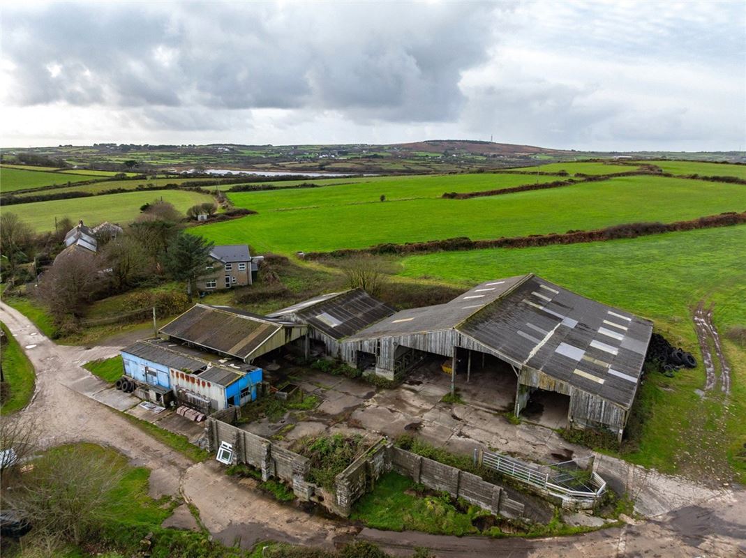 124.3 acres Farm, Carnmenellis, Nr Stithians TR16 - Available
