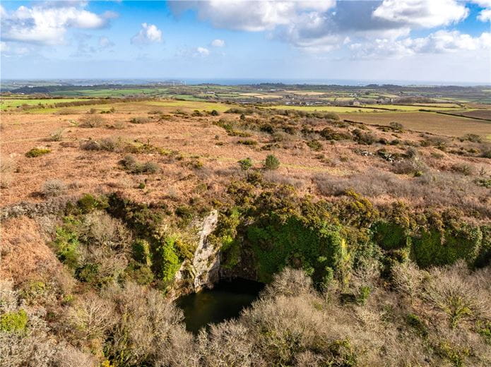 18.5 acres Land, Spargo Quarry, Mabe TR10 - Available