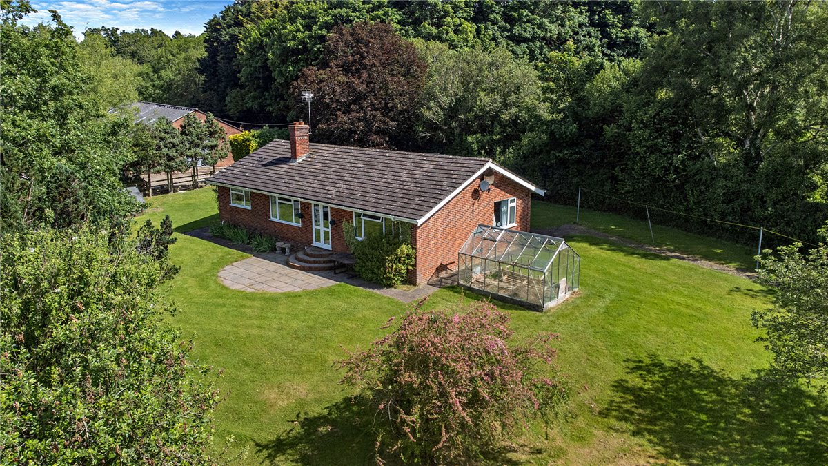 41.8 acres Bungalow, The Ridge, Cold Ash RG18 - Sold