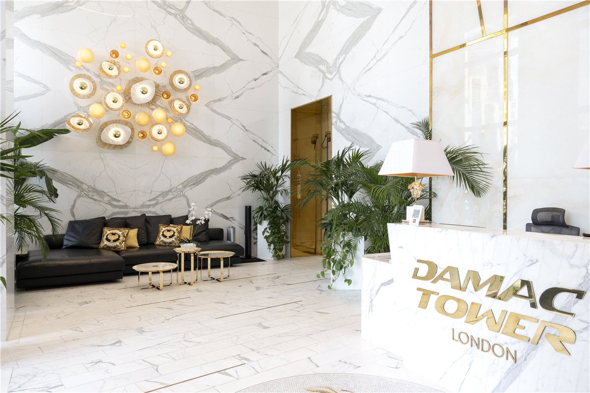 1 bedroom flat, DAMAC Tower, Nine Elms SW8 - Available