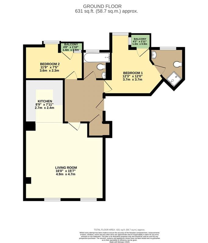 2 bedroom flat, Spurriergate House, Peter Lane YO1 - Available